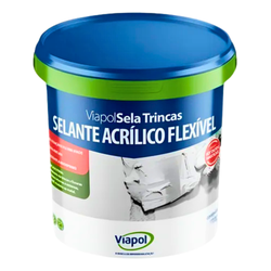 Viapol Sela Trincas Selante Acrílico - ImperSelantes - Produtos Técnicos para Impermeabilização 