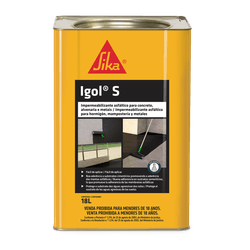 Igol S - Lata 18L - Sika - ImperSelantes - Produtos Técnicos para Impermeabilização 