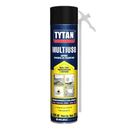 Espuma Expansiva MultiUso Tytan 340g/500ml - ImperSelantes - Produtos Técnicos para Impermeabilização 