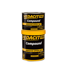 VEDACIT PRO COMPOUND ADESIVO EPOXI MF 1 KG - ImperSelantes - Produtos Técnicos para Impermeabilização 