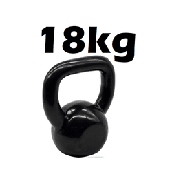 Kettlebell Emborrachado 18Kg - Infinity Fitness -... - INFINITY LOJA