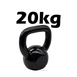 Kettlebell Emborrachado 20Kg - Infinity Fitness -... - INFINITY LOJA