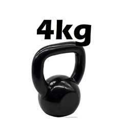 Kettlebell Emborrachado 4Kg - Infinity Fitness - 2... - INFINITY LOJA