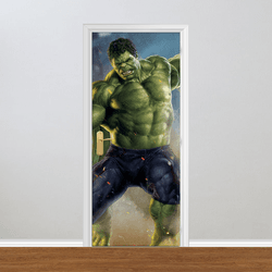 Adesivo para Porta - Hulk - 052r116 - Inter Adesivos Decorativos