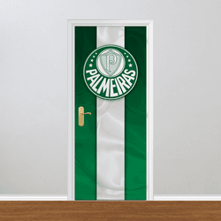 Adesivo para Porta - Palmeiras - 052s128 - Inter Adesivos Decorativos