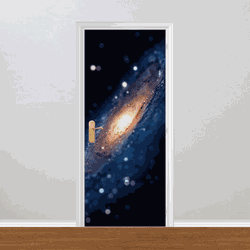 Adesivo para Porta - Universo - 052f032 - Inter Adesivos Decorativos