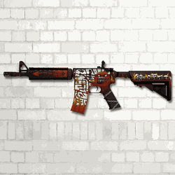 Skin Mdf Csgo | Hellfire - 057b012 - Inter Adesivos Decorativos