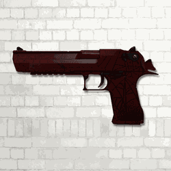 Skin MDF CSgo | Crismson Web - 057d007 - Inter Adesivos Decorativos