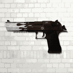 Skin MDF CSgo | Oxide Blaze - 057d019 - Inter Adesivos Decorativos