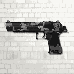 Skin MDF CSgo | Urban DDPAT - 057d023 - Inter Adesivos Decorativos