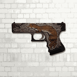 Skin Mdf Csgo | Weasel - 057e022 - Inter Adesivos Decorativos