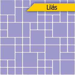 Pastilhas Resinadas Mosaico - Cor Lilás - 050a038 - Inter Adesivos Decorativos