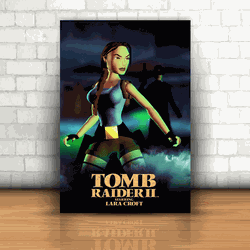 Placa Decorativa - Tomb Raider Mod. 03 - 053k1000 - Inter Adesivos Decorativos