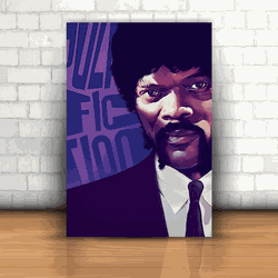 Placa Decorativa - Pulp Fiction Jules Winnfield - ... - Inter Adesivos Decorativos