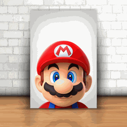 Placa Decorativa - Mario - 053k137 - Inter Adesivos Decorativos