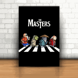 Placa Decorativa - The Masters - 053l138 - Inter Adesivos Decorativos