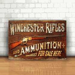 Adesivo - Winchester Rifles - 0042 - Inter Adesivos Decorativos