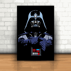 Placa Decorativa - Darth Vader - 053t224 - Inter Adesivos Decorativos