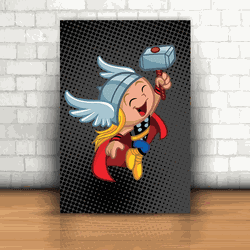 Placa Decorativa - Thor Kids - 053t246 - Inter Adesivos Decorativos