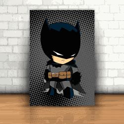 Placa Decorativa - Batman Kids - 053t249 - Inter Adesivos Decorativos