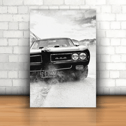 Placa Decorativa - Pontiac GTO - 053e339 - Inter Adesivos Decorativos
