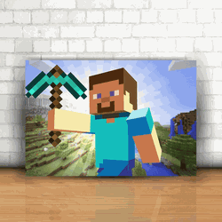 Placa Decorativa - Minecraft mod 02 - 053k393 - Inter Adesivos Decorativos