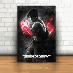 Placa Decorativa - Tekken - 053k410 - Inter Adesivos Decorativos