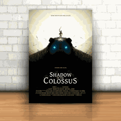 Placa Decorativa - Shadow Of The Colossus - 053i42 - Inter Adesivos Decorativos