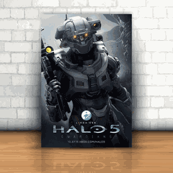 Placa Decorativa - Halo 5 mod 02 - 053k444 - Inter Adesivos Decorativos