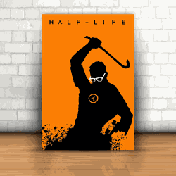 Placa Decorativa - Half-Life - 053k445 - Inter Adesivos Decorativos