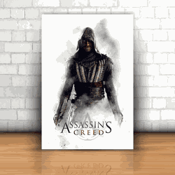 Placa Decorativa - Assassin's Creed - 053k470 - Inter Adesivos Decorativos