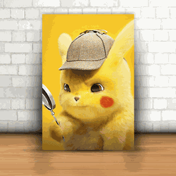 Placa Decorativa - Pokemon Filme Mod. 13 - 053i608 - Inter Adesivos Decorativos