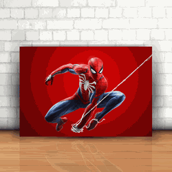 Placa Decorativa - Spider Man Mod. 03 - 053k803 - Inter Adesivos Decorativos