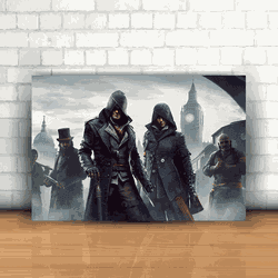 Placa Decorativa - Assassin's Creed Mod. 01 - 053k... - Inter Adesivos Decorativos