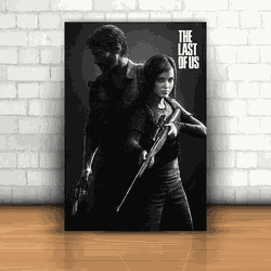 Placa Decorativa - The Last of us Mod.03 - 053k840 - Inter Adesivos Decorativos