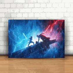 Placa Decorativa - Star Wars Mod.08 - 053i882 - Inter Adesivos Decorativos