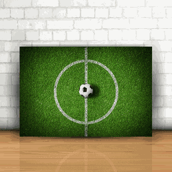 Placa Decorativa - Futebol - 053h089 - Inter Adesivos Decorativos