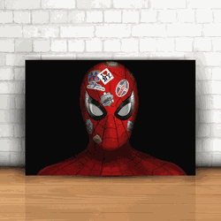 Placa Decorativa - Spider Man Mod. 11 - 053i890 - Inter Adesivos Decorativos