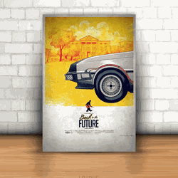 Placa Decorativa - De Volta Para o Futuro 1 - 053i... - Inter Adesivos Decorativos