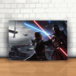 Placa Decorativa - Star Wars Jedi Fallen Order - 0... - Inter Adesivos Decorativos