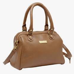 Bolsa Feminina Couro Legítimo com Alça Transversal... - Ipê Mulato