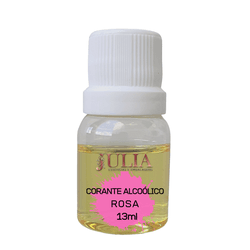 Corante Alcoólico Líquido Rosa - DIJU043 - Julia essências e embalagens ltda