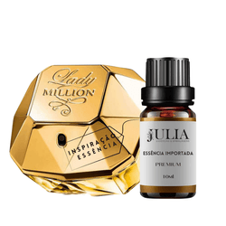 Essência Para Perfumaria Lady Million - MPJU033 - 10ML - Julia essências e embalagens ltda