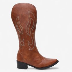 Bota Feminina Texana Cano Alto Country Rodeio - BO... - JECY SHOES