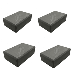 4 Bloco EVA 23x15x7,5 Tijolo Yoga Alongamento Musc... - J.F.M. JFIT SPORTS LTDA