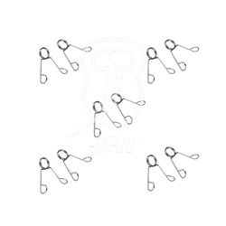 10 Presilhas 30mm Barra Academia Musculação Bloque... - J.F.M. JFIT SPORTS LTDA