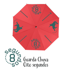 Guarda Chuva 8 Segundos - Vermelho - JOÃO RURAL