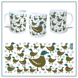 Caneca Patos Branca - JOÃO RURAL