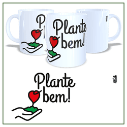 Caneca Plante o Bem Branca - JOÃO RURAL