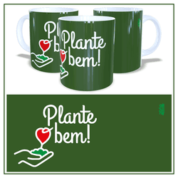 Caneca Plante o Bem Verde - JOÃO RURAL